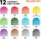 720 Colored Pencils Bulk, 12 Vibrant Colors, Pack of 60, Pre-sharpened Coloring Pencils, Wood Colored Pencil for Kids Teachers, Classroom Essentials, Back to School Supplies